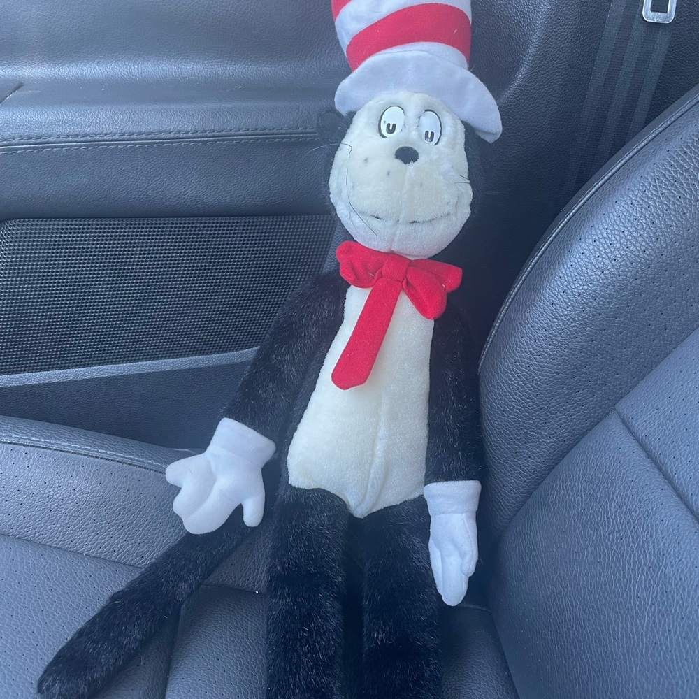 VINTAGE RARE 1998 Dr. Seuss Cat in the Hat plush toy universal